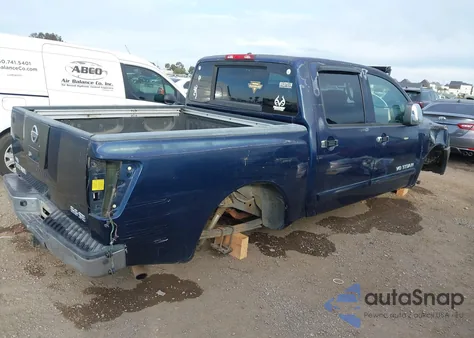 2007 Nissan Titan Se из США, поврежденный, VIN 1N6AA07B17N244470
